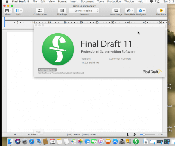 final draft 7 mac free download full version